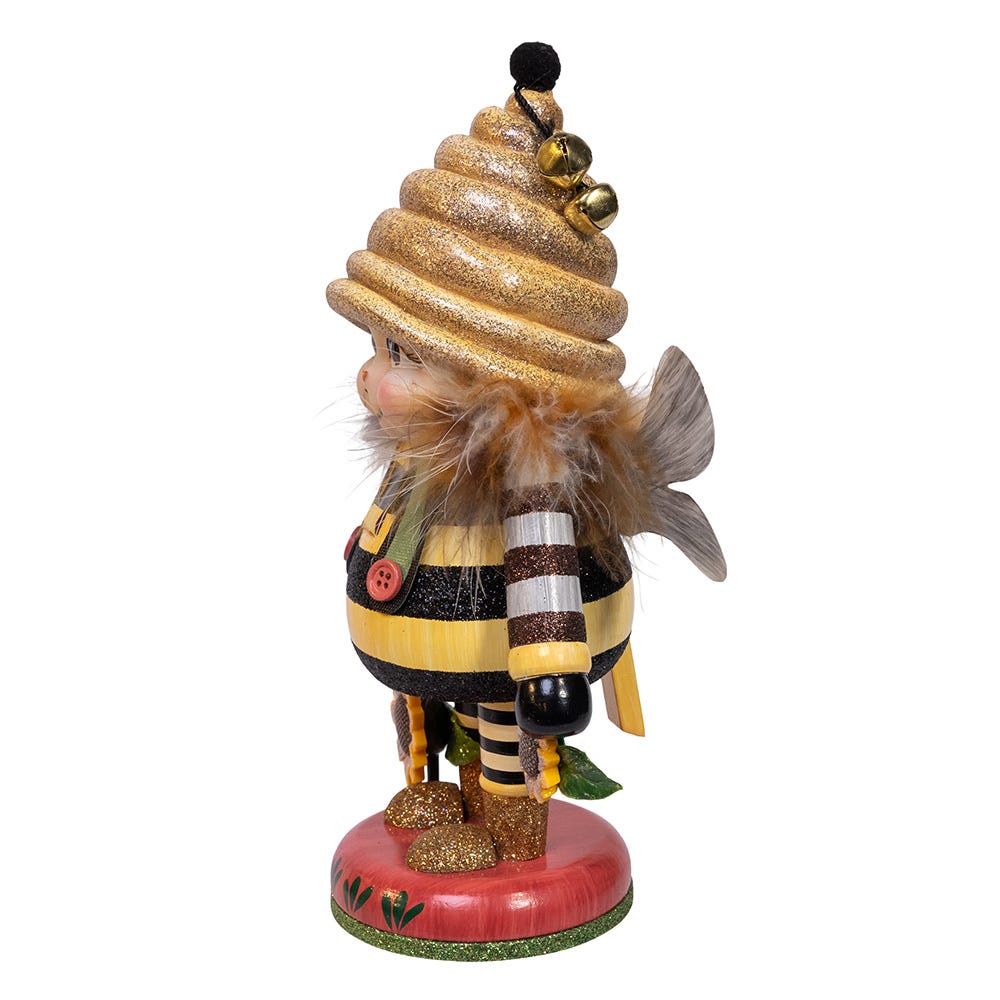 Kurt Adler 10-Inch Hollywood Nutcrackers Little Bee Kid Nutcracker