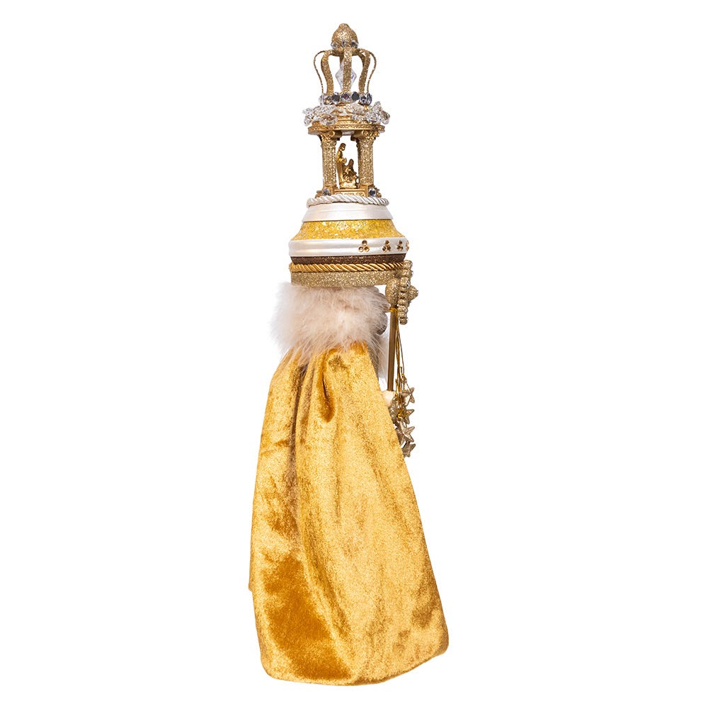 Kurt Adler Battery Operated 19.5-Inch Hollywood Nutcrackers Lighted O Holy Night Nutcracker