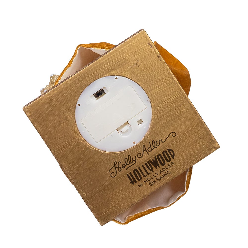 Kurt Adler Battery Operated 19.5-Inch Hollywood Nutcrackers Lighted O Holy Night Nutcracker