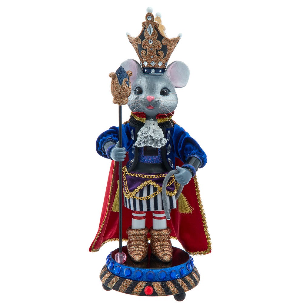 Kurt Adler 15-Inch Hollywood Nutcrackers Mouse King Nutcracker