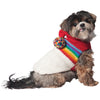 Vintage Ski Hoodie Dog Sweater