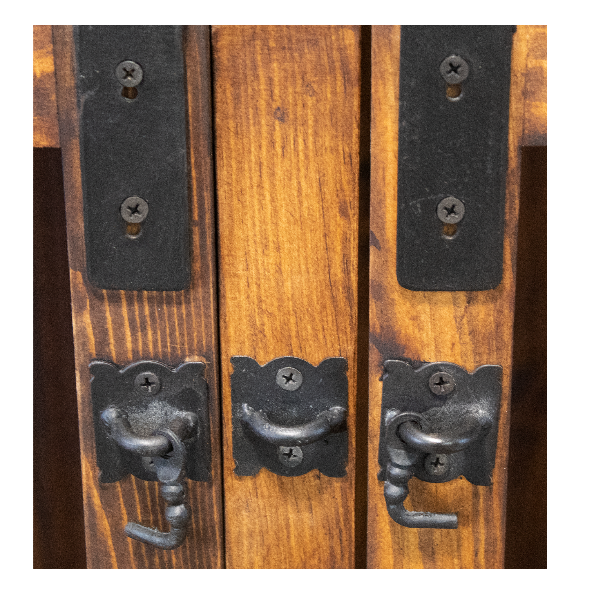 Oasis Large Dog Wood Kennel Dark Wax