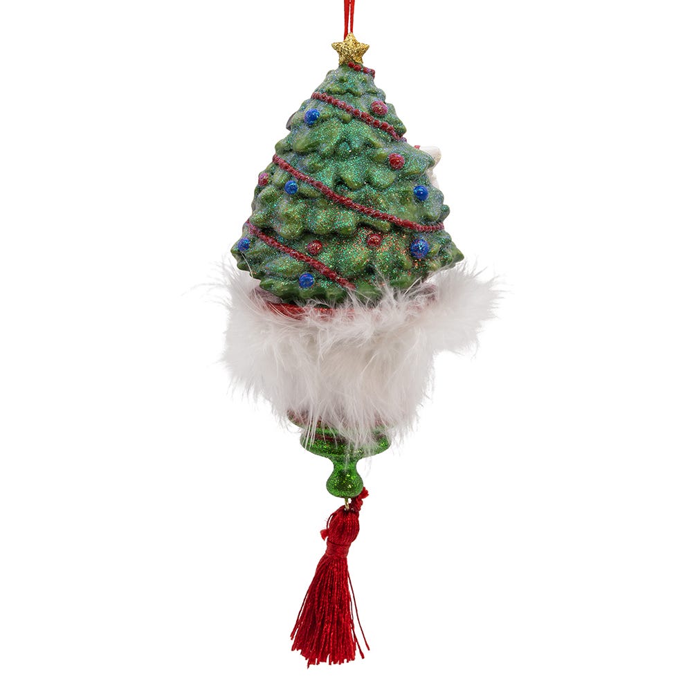 Kurt Adler 8-Inch Holly Hats Clara Ornament