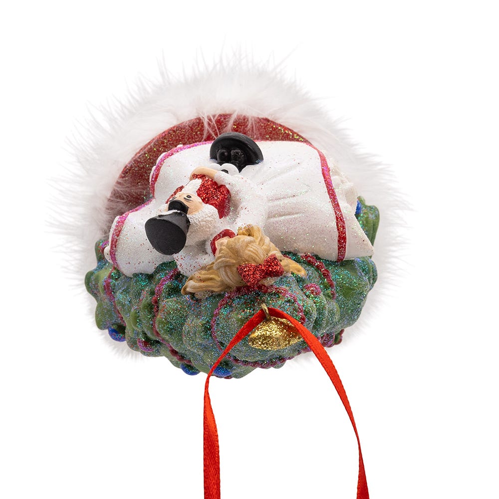 Kurt Adler 8-Inch Holly Hats Clara Ornament