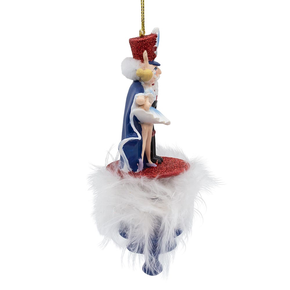 Kurt Adler 5.75-Inch Holly Hats Nutcracker Prince Ornament