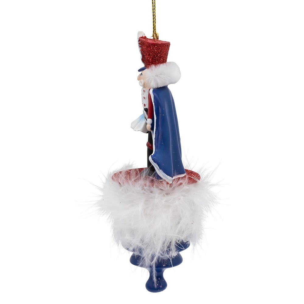 Kurt Adler 5.75-Inch Holly Hats Nutcracker Prince Ornament