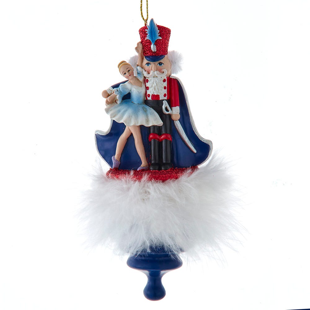 Kurt Adler 5.75-Inch Holly Hats Nutcracker Prince Ornament