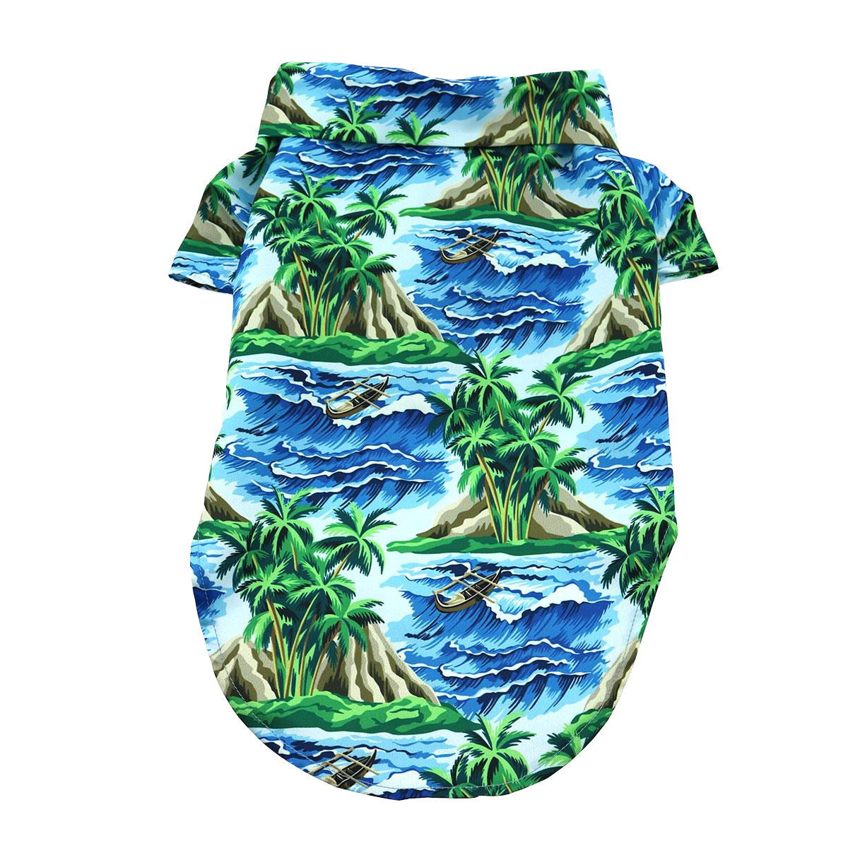 Hawaiian Camp Dog Shirt - Island Life