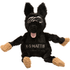 HuggleCauseTM, Project K-9 Hero, K-9 Mattis Knottie Plush Dog Toy, Large