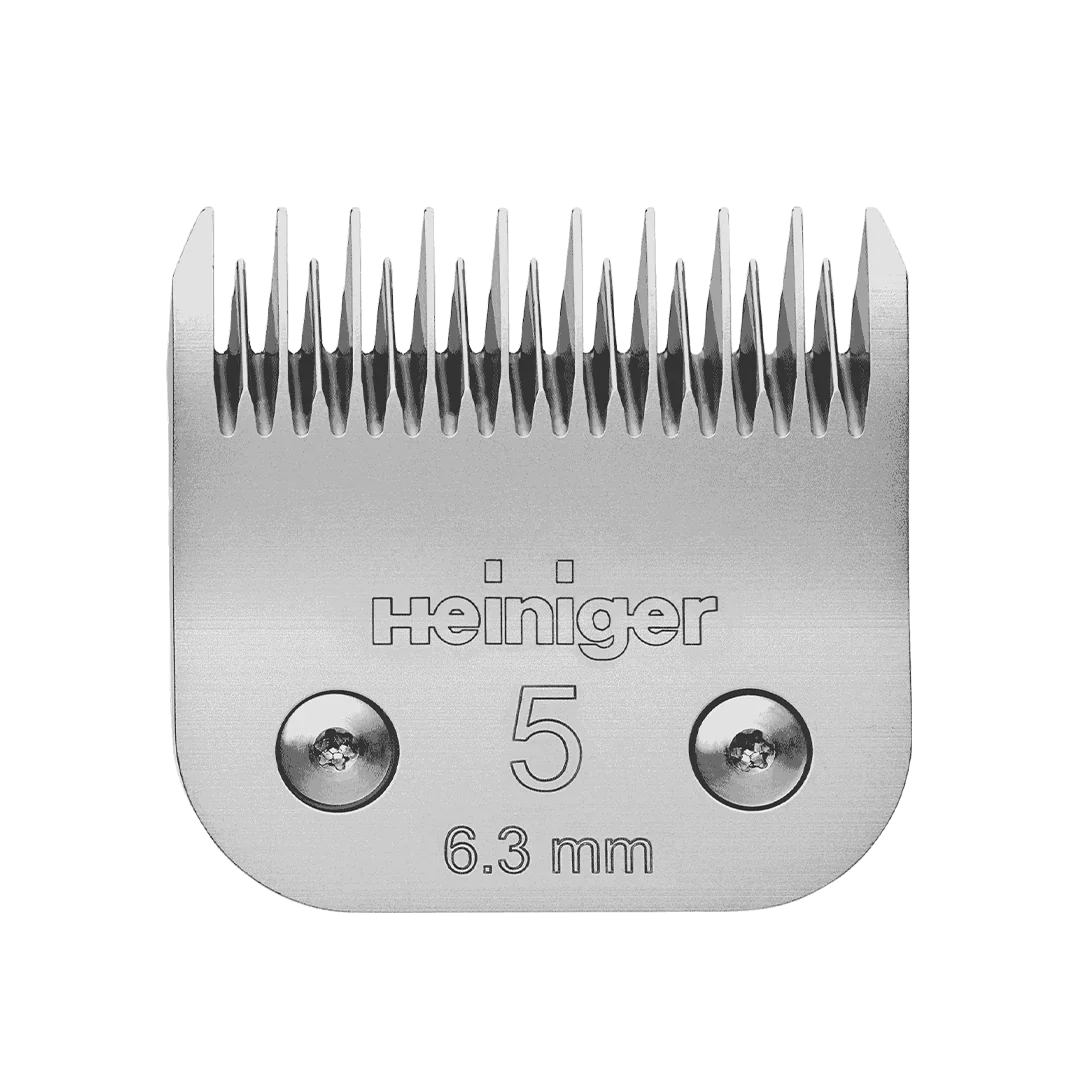 Heiniger #5 Skip Tooth Clipper Blade 6.3 mm
