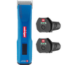 Blue Saphir Cordless Clipper Two Batteries with 2 Free Drives by Heiniger