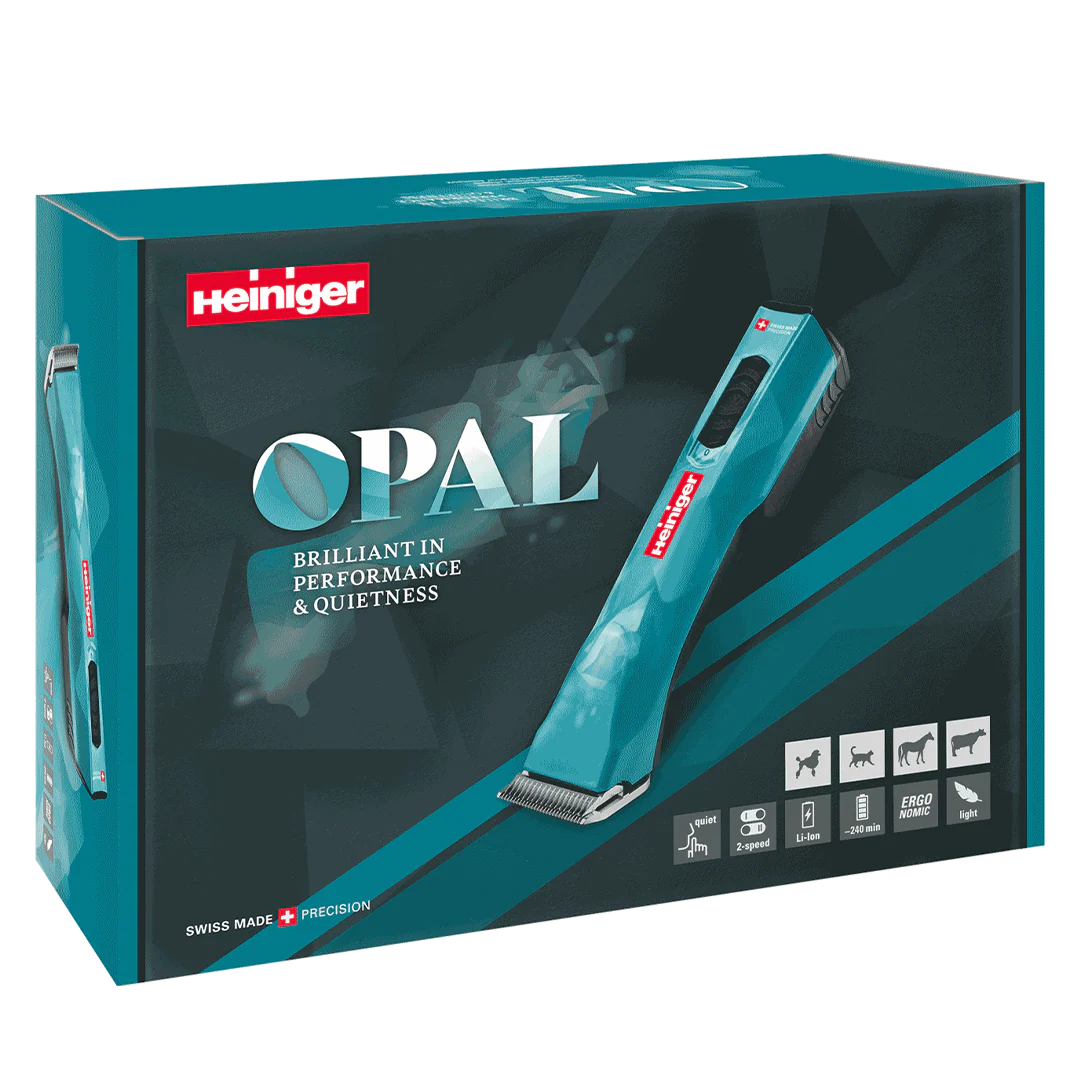 Opal Cordless Clipper 2 Batteries with 7F Blade by Heiniger