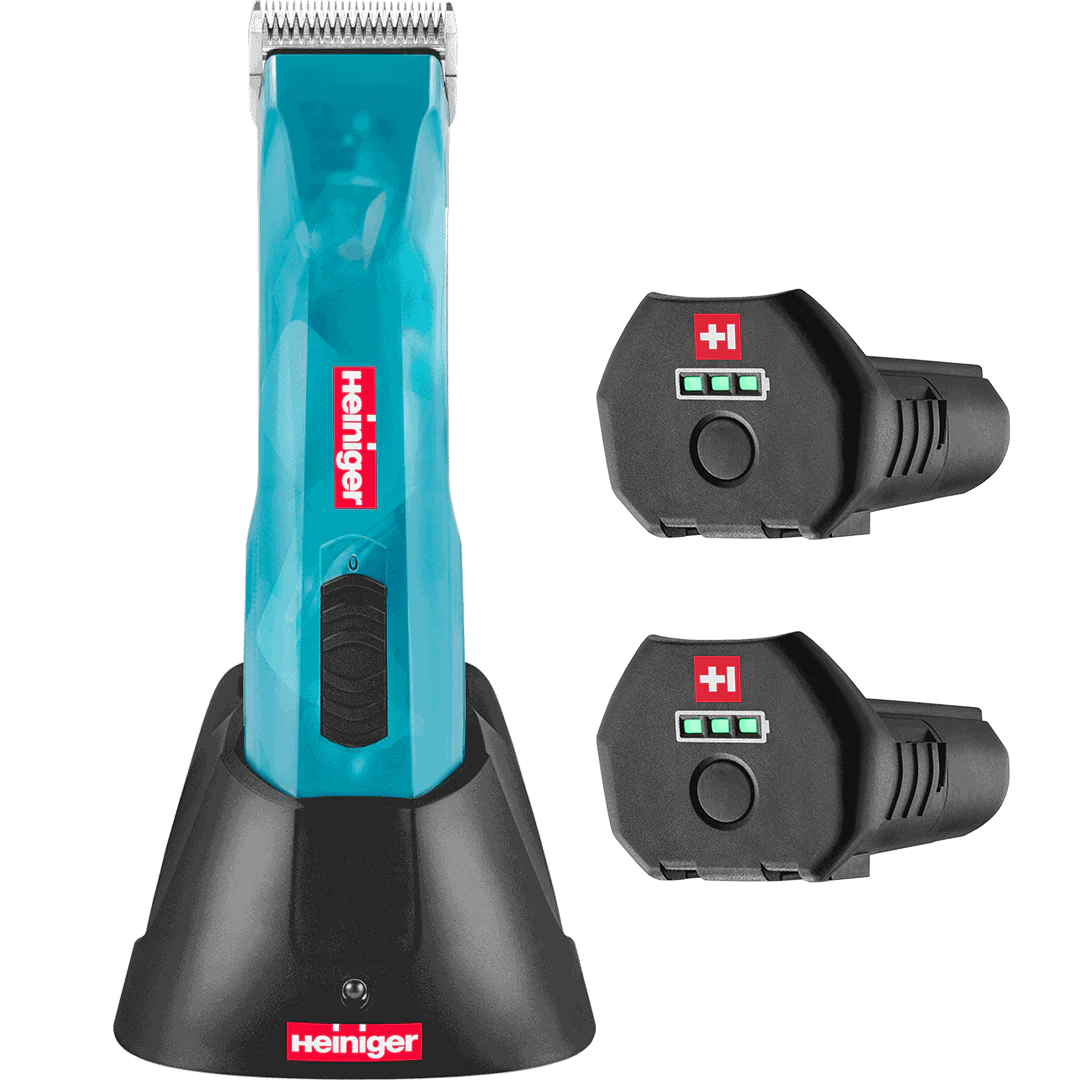Opal Cordless Clipper 2 Batteries with 7F Blade by Heiniger