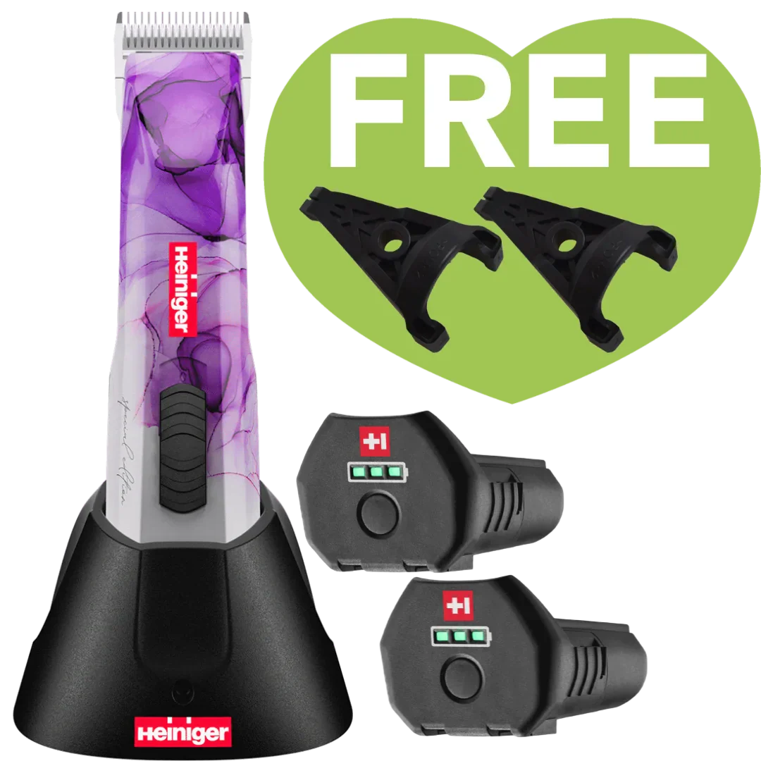 Opal Special Edition Cordless Clipper 2 Batteries with 2 Free Drives by Heiniger
