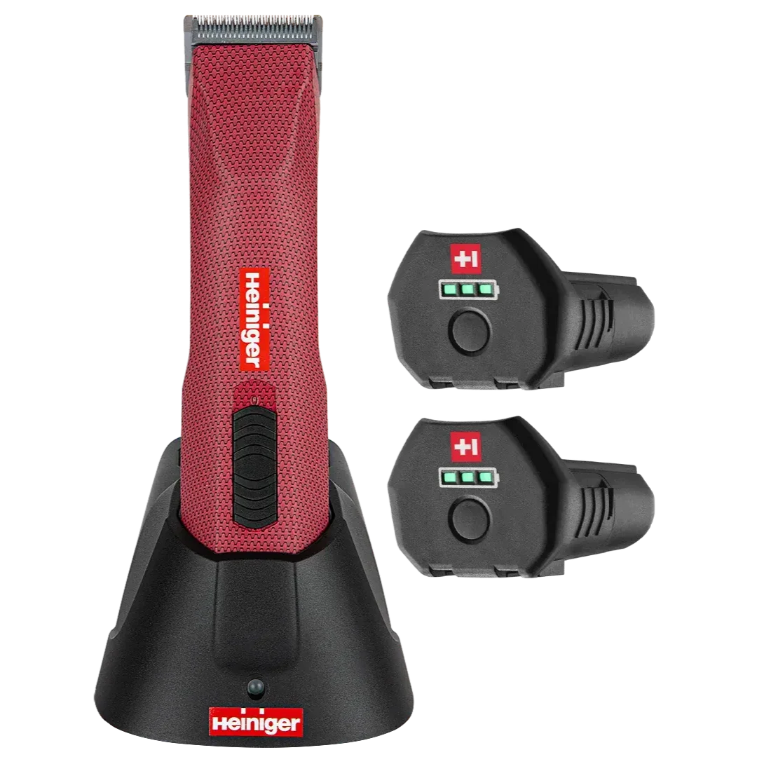Opal Xtend Vet Edition Cordless Clipper with 40 blade and 2 Batteries with 2 Free Drives by Heiniger