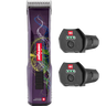 Purple Saphir Cordless Clipper Two Batteries with 2 Free Drives by Heiniger