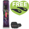 Purple Saphir Cordless Clipper One Battery with 2 Free Drives by Heiniger