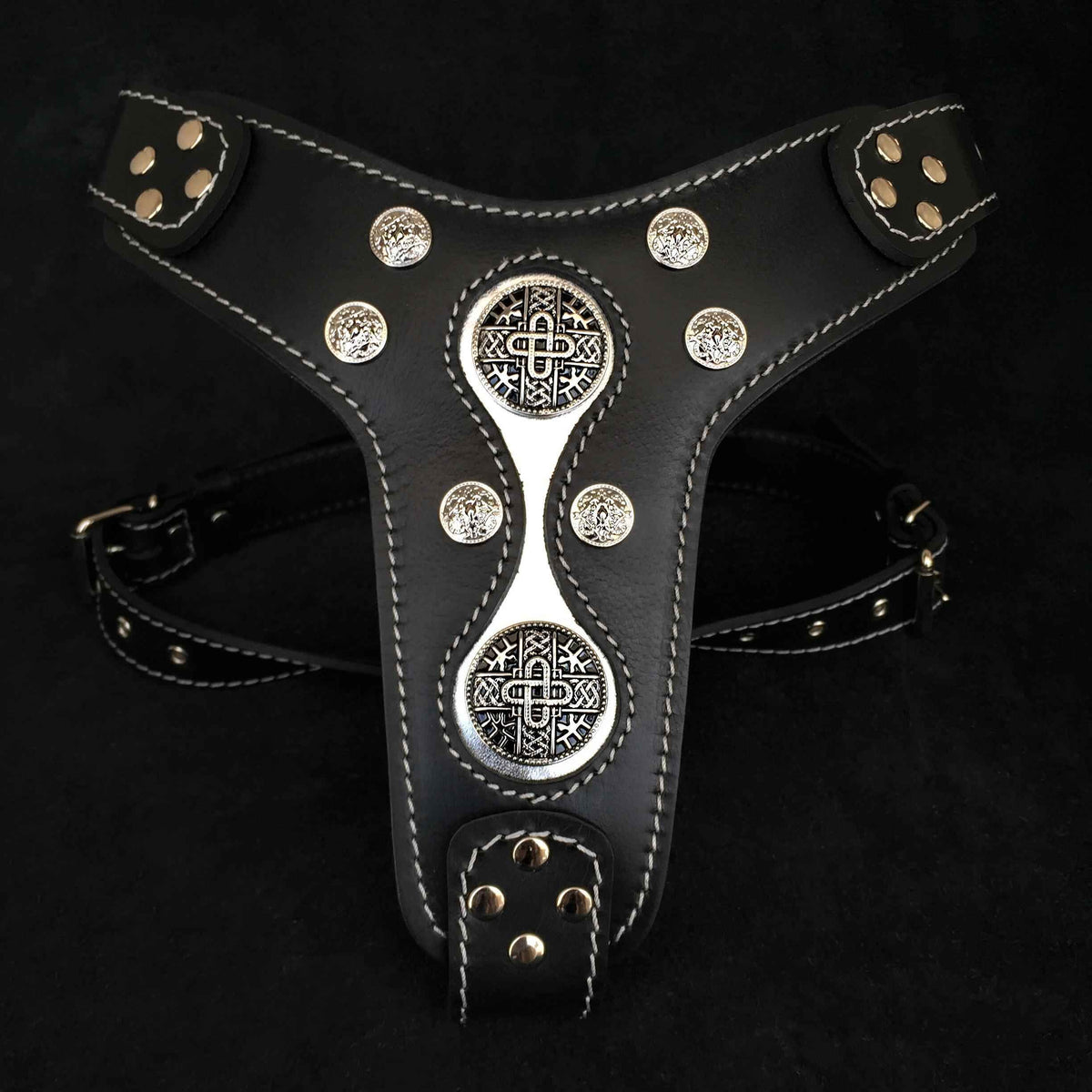 Bestia Hektor Leather Dog Harness