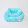 Hello Doggie Cuddle Aquamarine Dog Bed