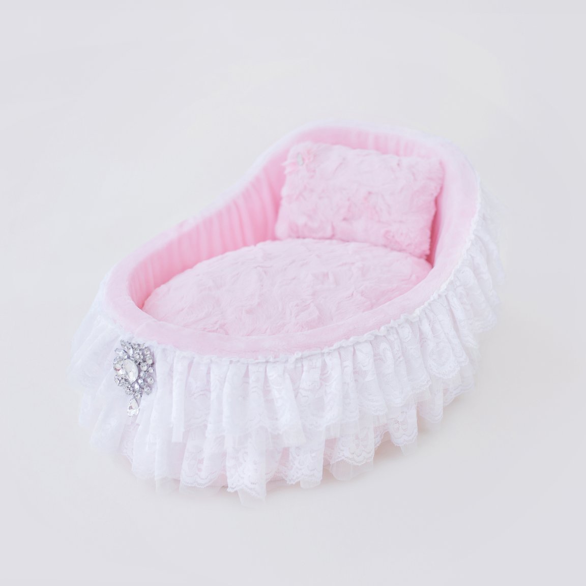 Hello Doggie Crib Crystal Vintage Dog Bed