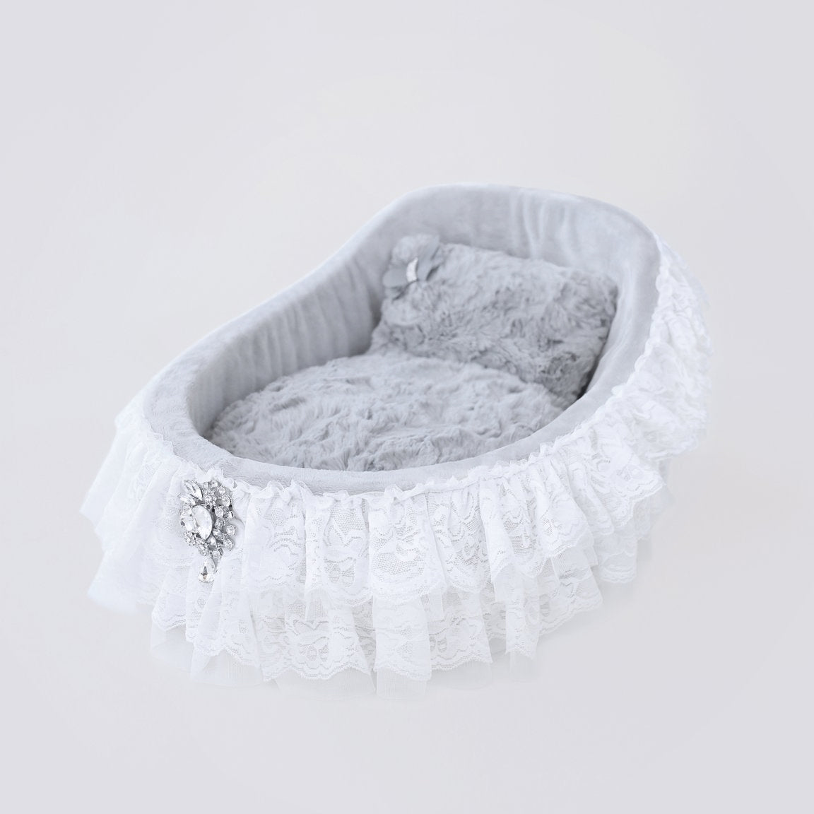 Hello Doggie Crib Crystal Vintage Dog Bed