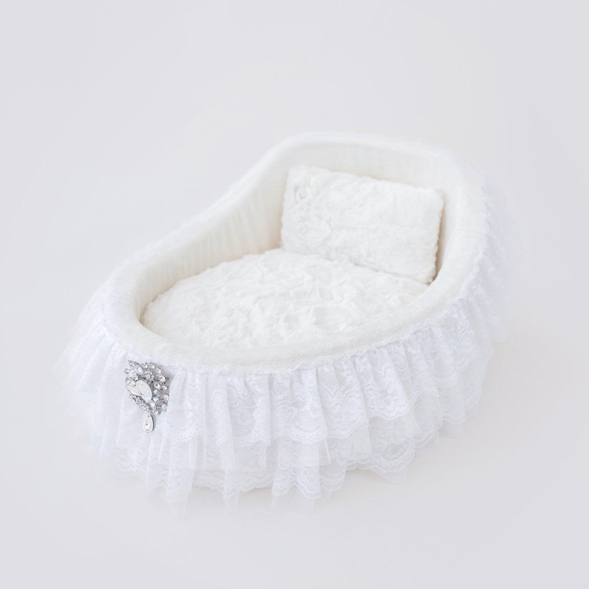 Hello Doggie Crib Crystal Vintage Dog Bed