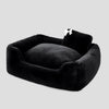Hello Doggie the Divine Black Dog Bed