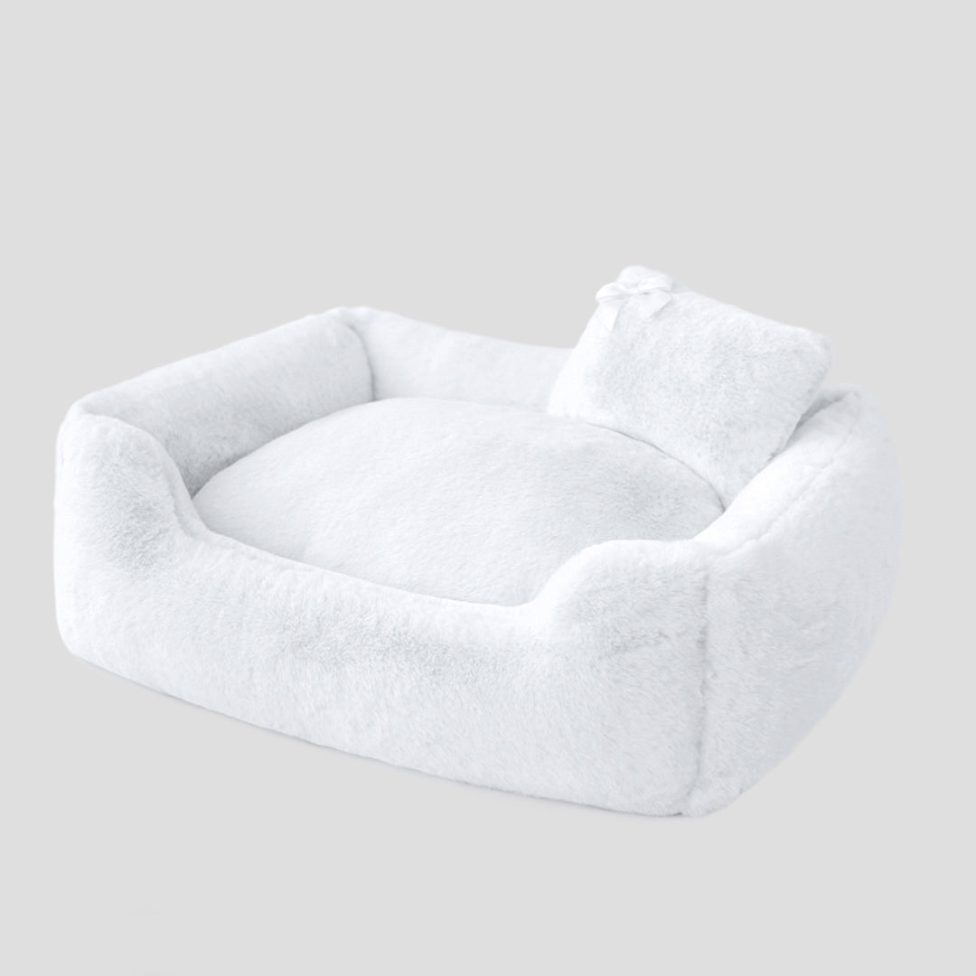 Hello Doggie the Divine Black Dog Bed