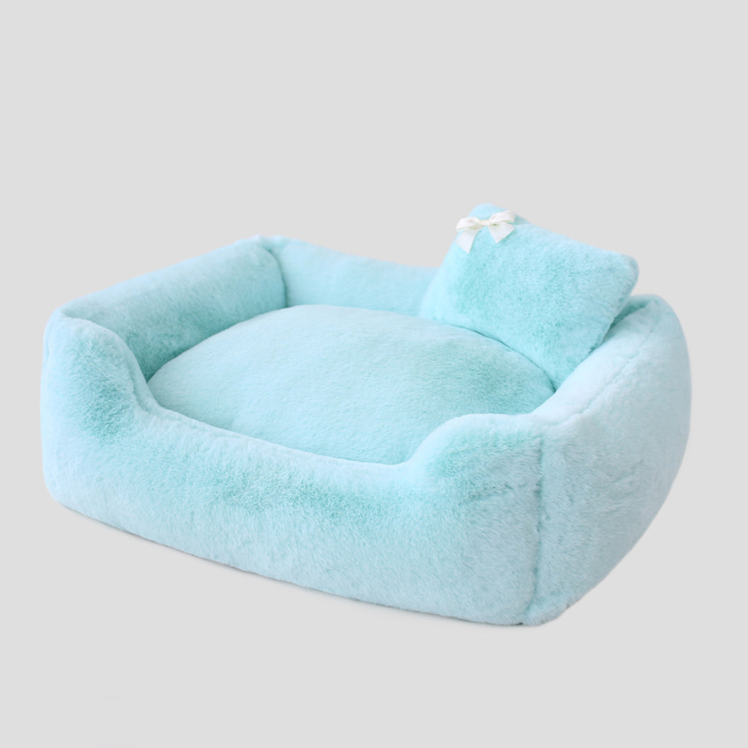 Hello Doggie the Divine Black Dog Bed