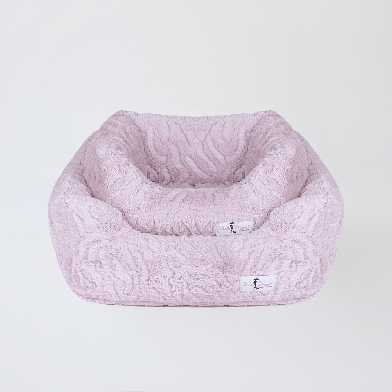 Hello Doggie Cuddle Pink Ice Dog Bed
