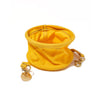 Henri Yellow Canvas Collapsible Water Bowl