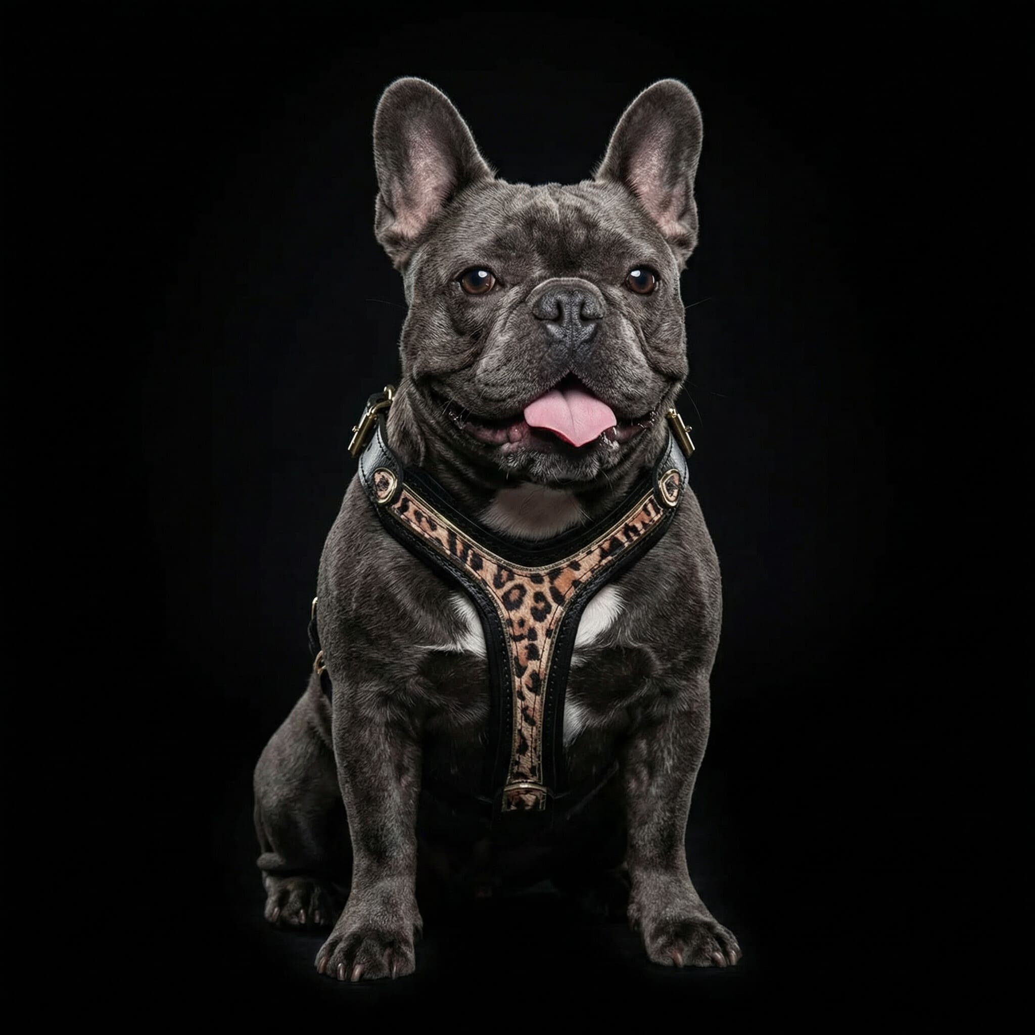 The Leopard Harness Small to Medium Size 