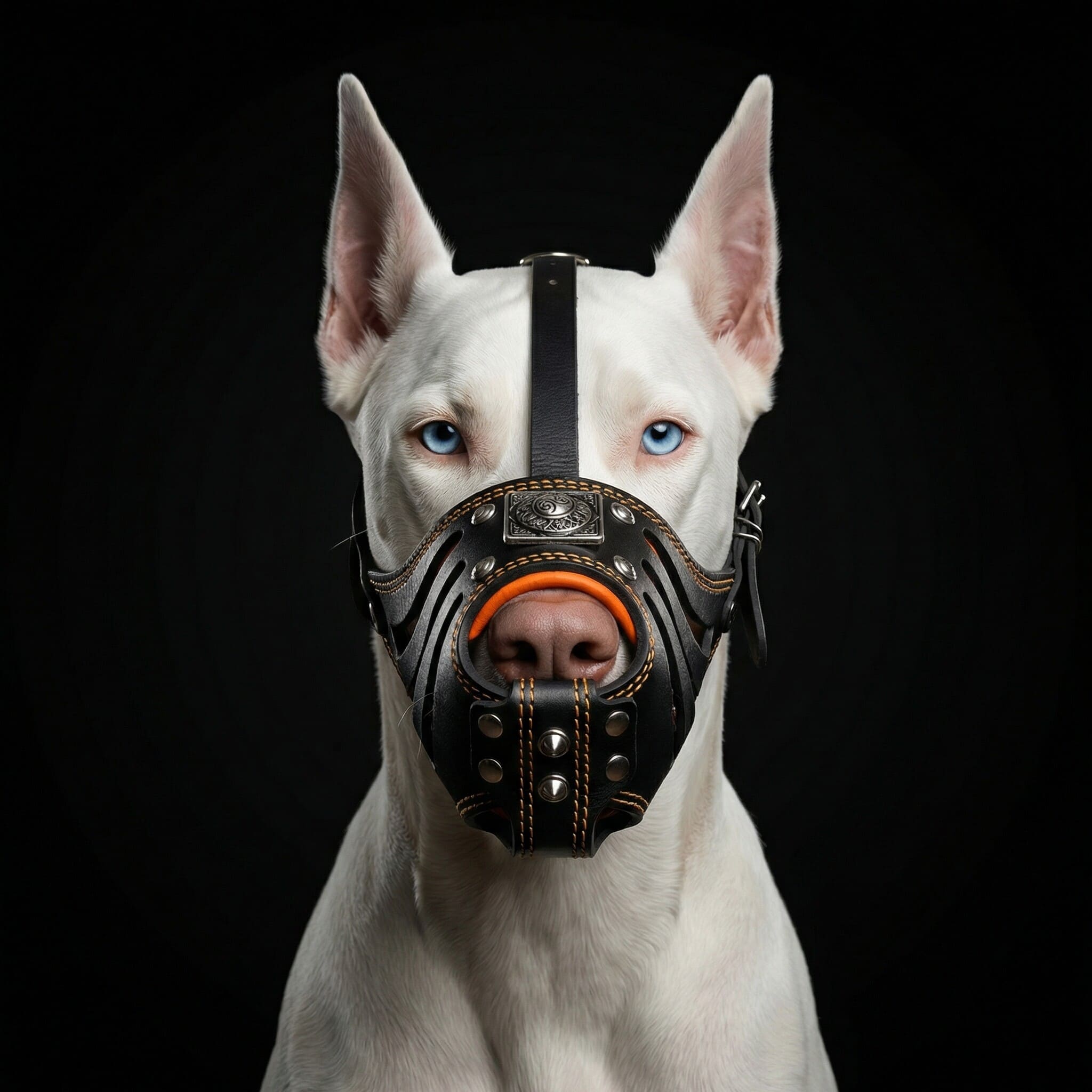 Bestia Dog Gear Personalized Muzzles - Black 