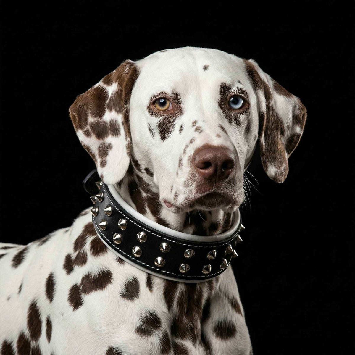 Bestia Boston Leather Dog Collar