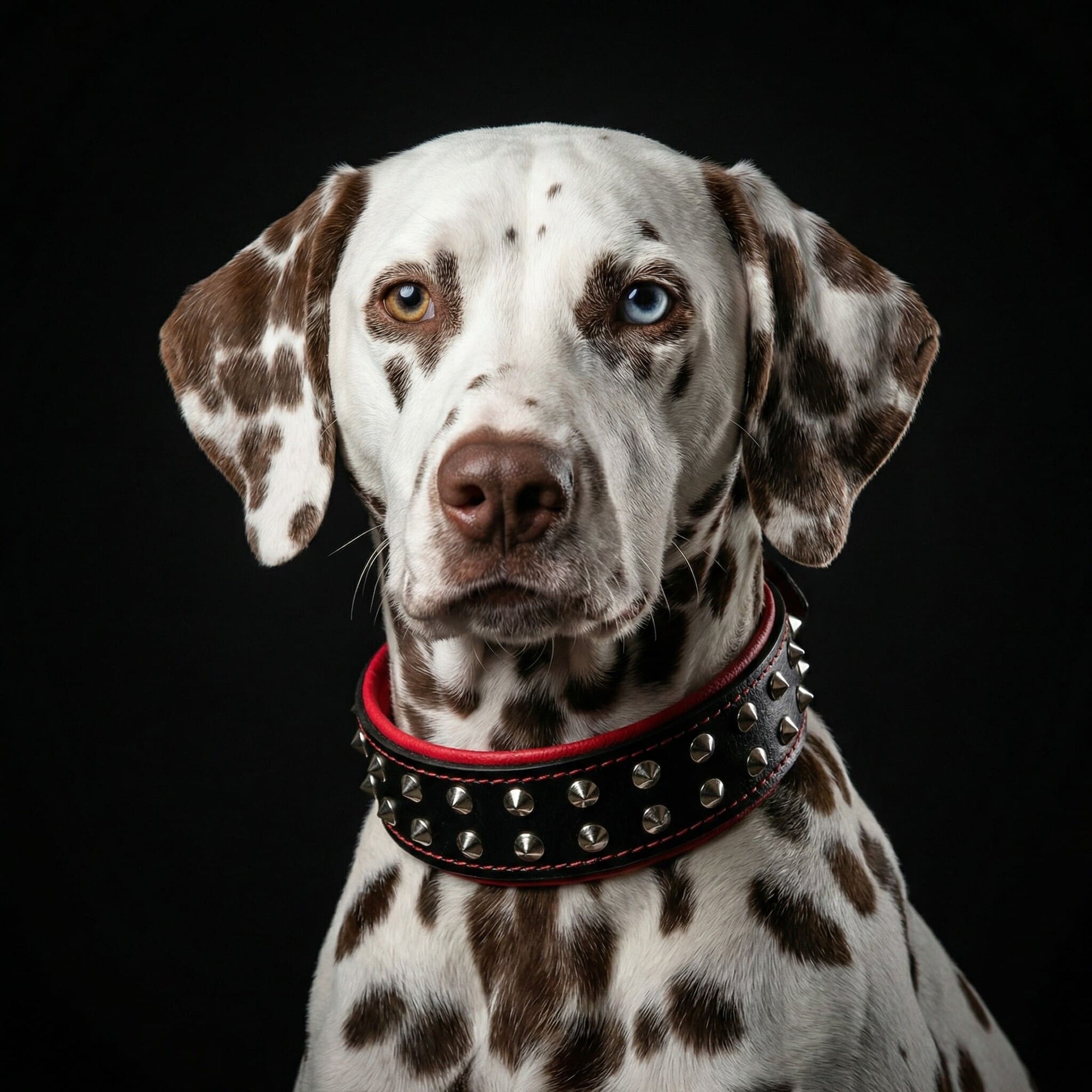 Bestia Boston Leather Dog Collar