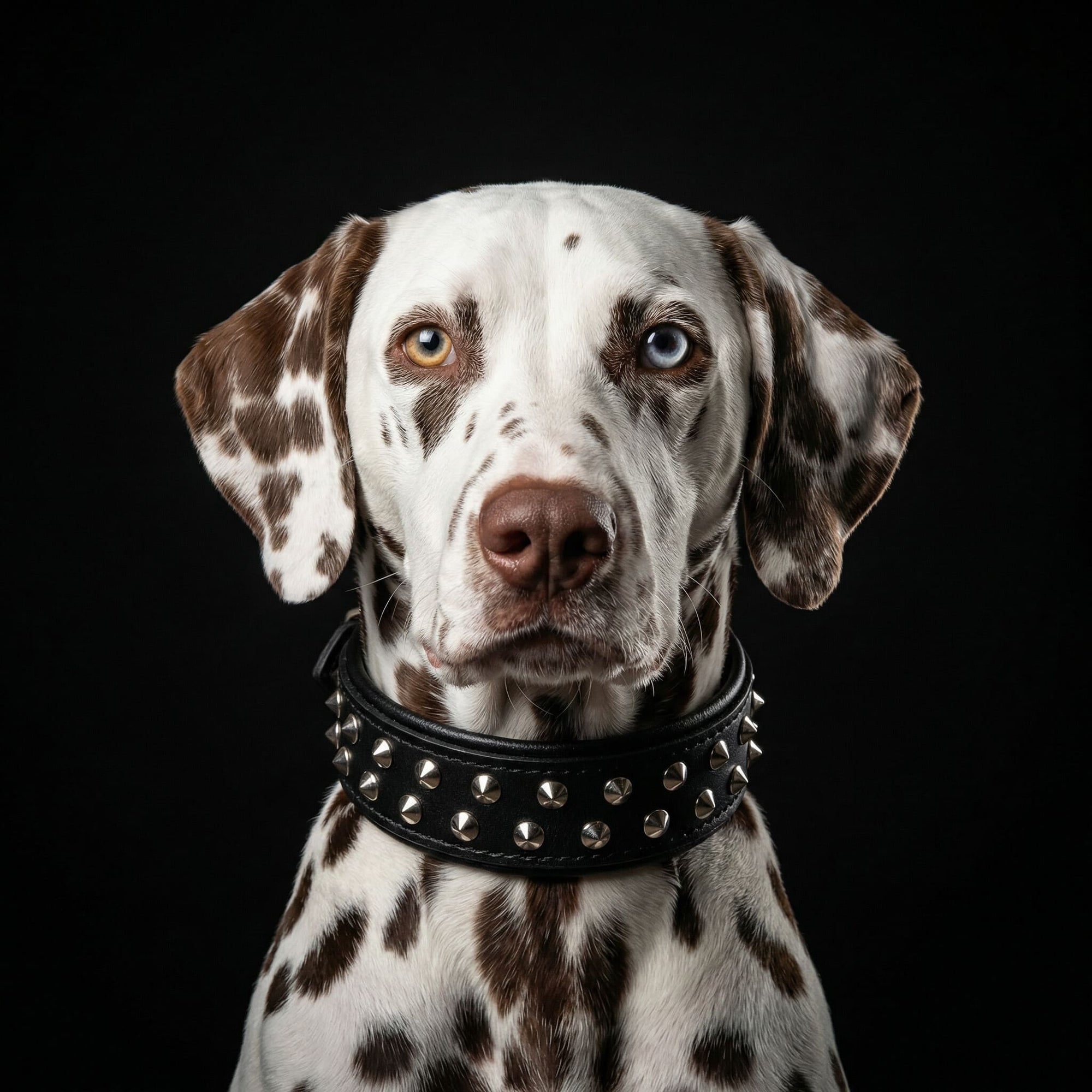 Bestia Boston Leather Dog Collar