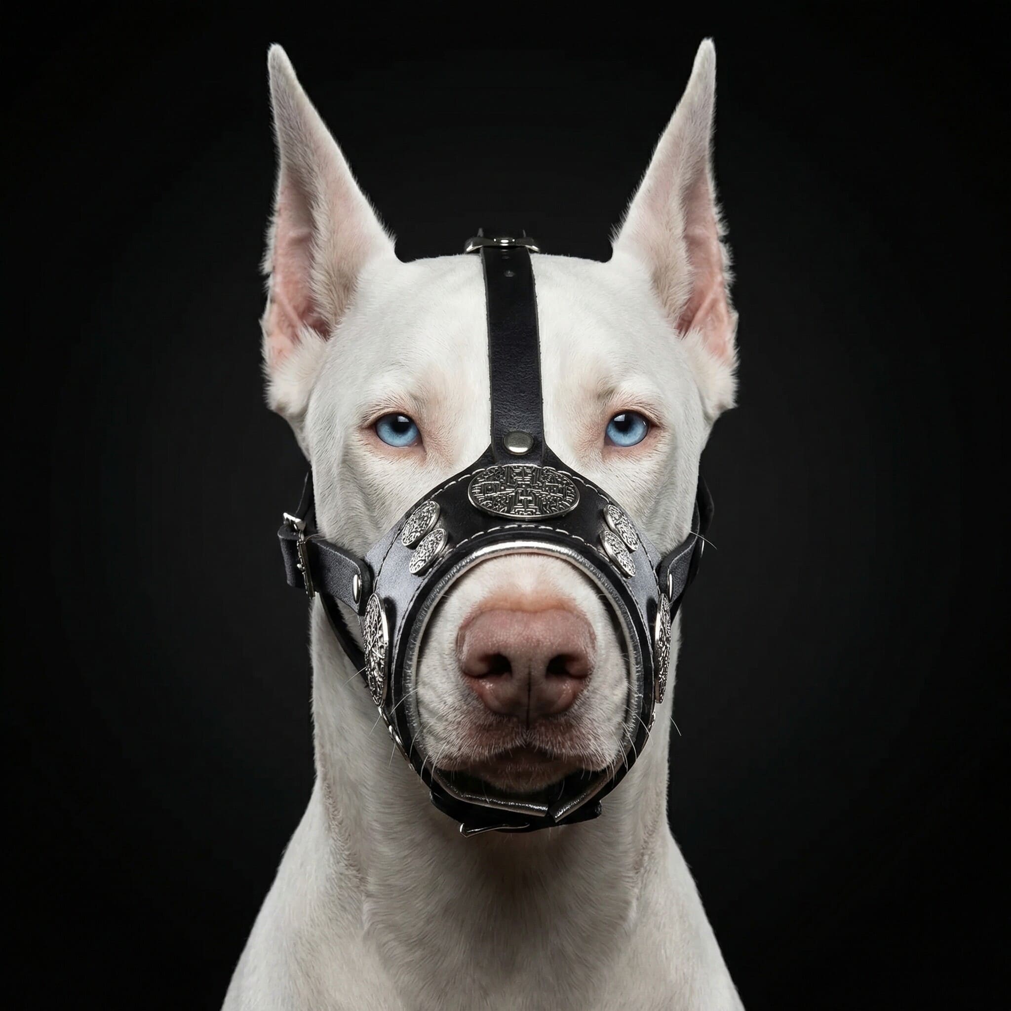 Bestia Dog Gear Genuine Leather Muzzles 