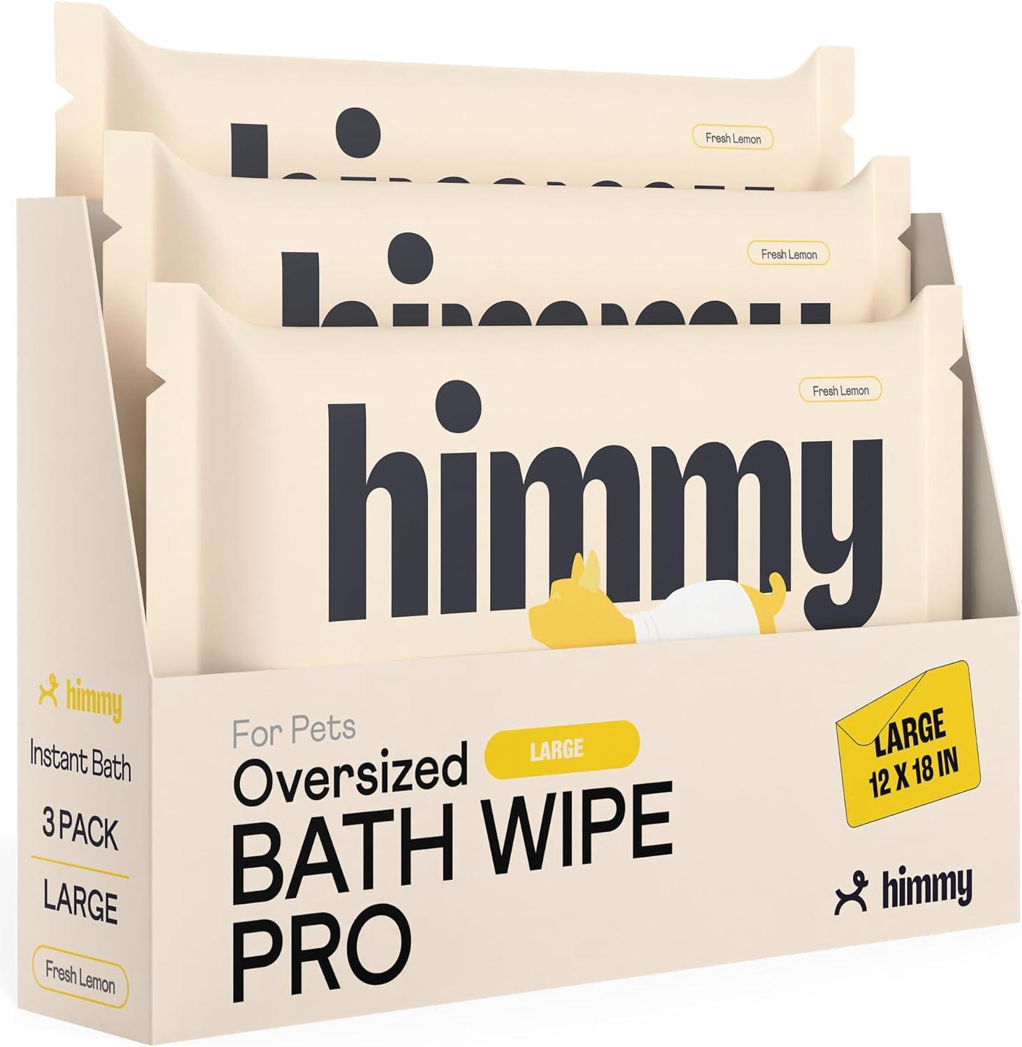 Himmy™ Large Pet Wipes for Dogs and Cats