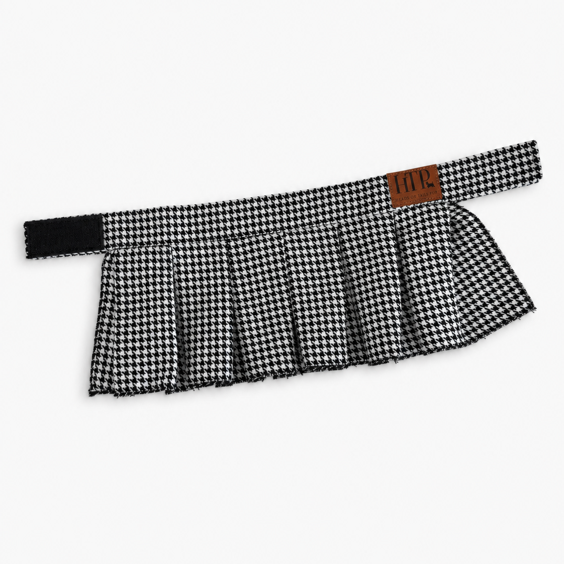 Heads or Tails Pup Houndstooth Dog Skirt