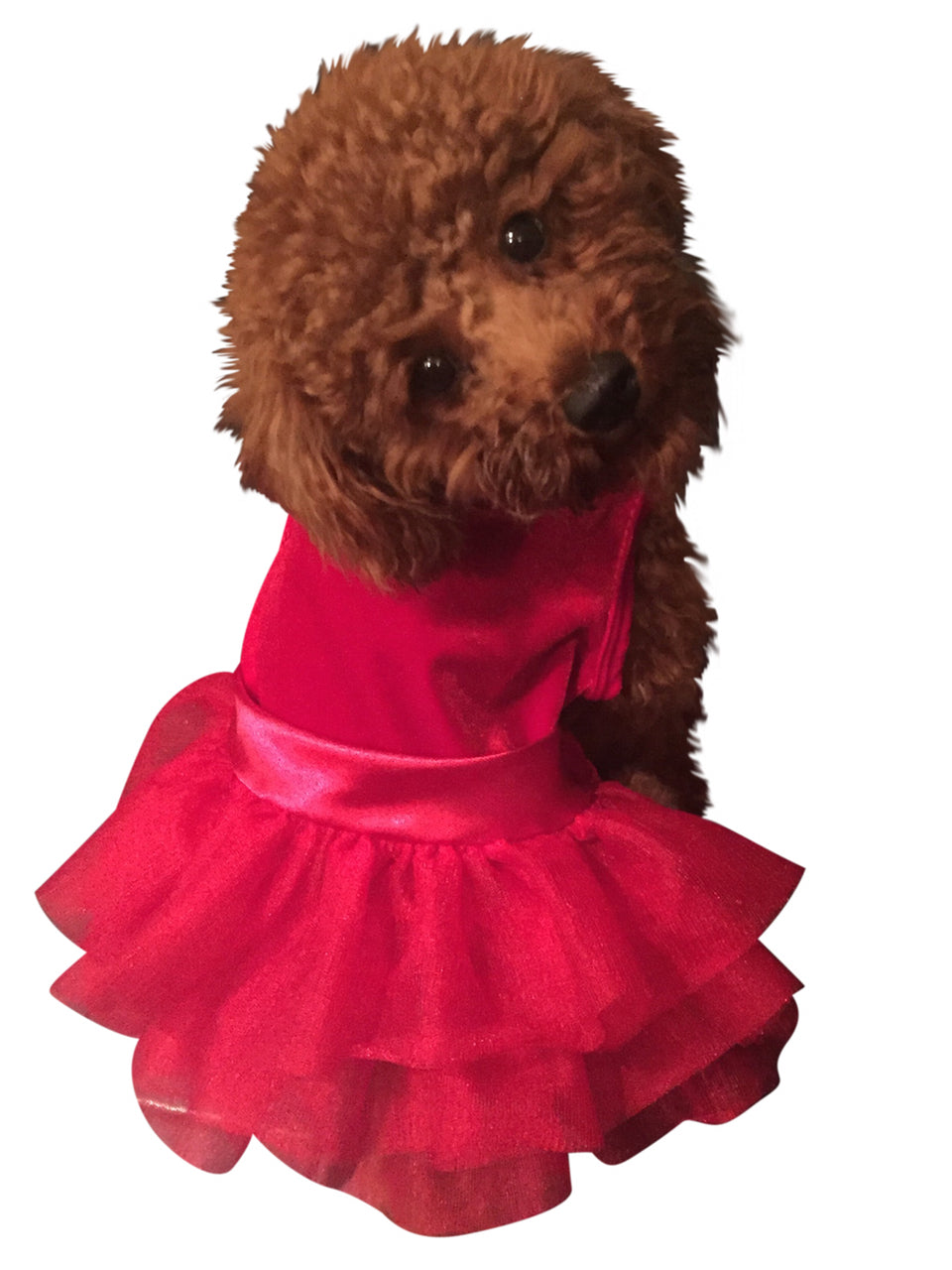 Holiday Party Girl Tutu, Red Velvet