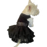 Holiday Party Girl Tutu, Black Velvet