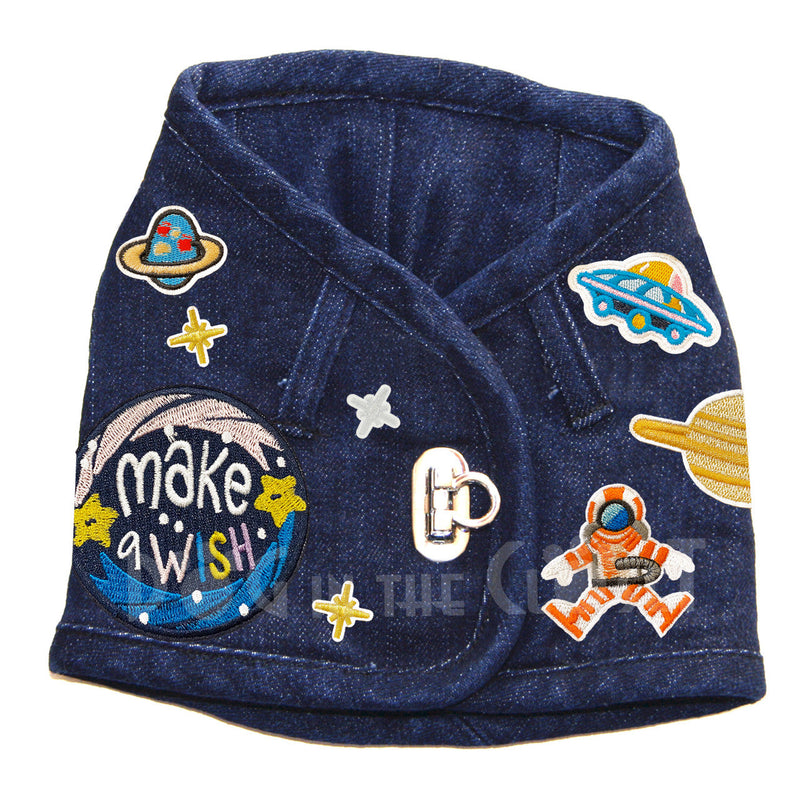 Space Denim Harness Vest