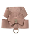 Hollywood Bow Dog Harness, Rosewood