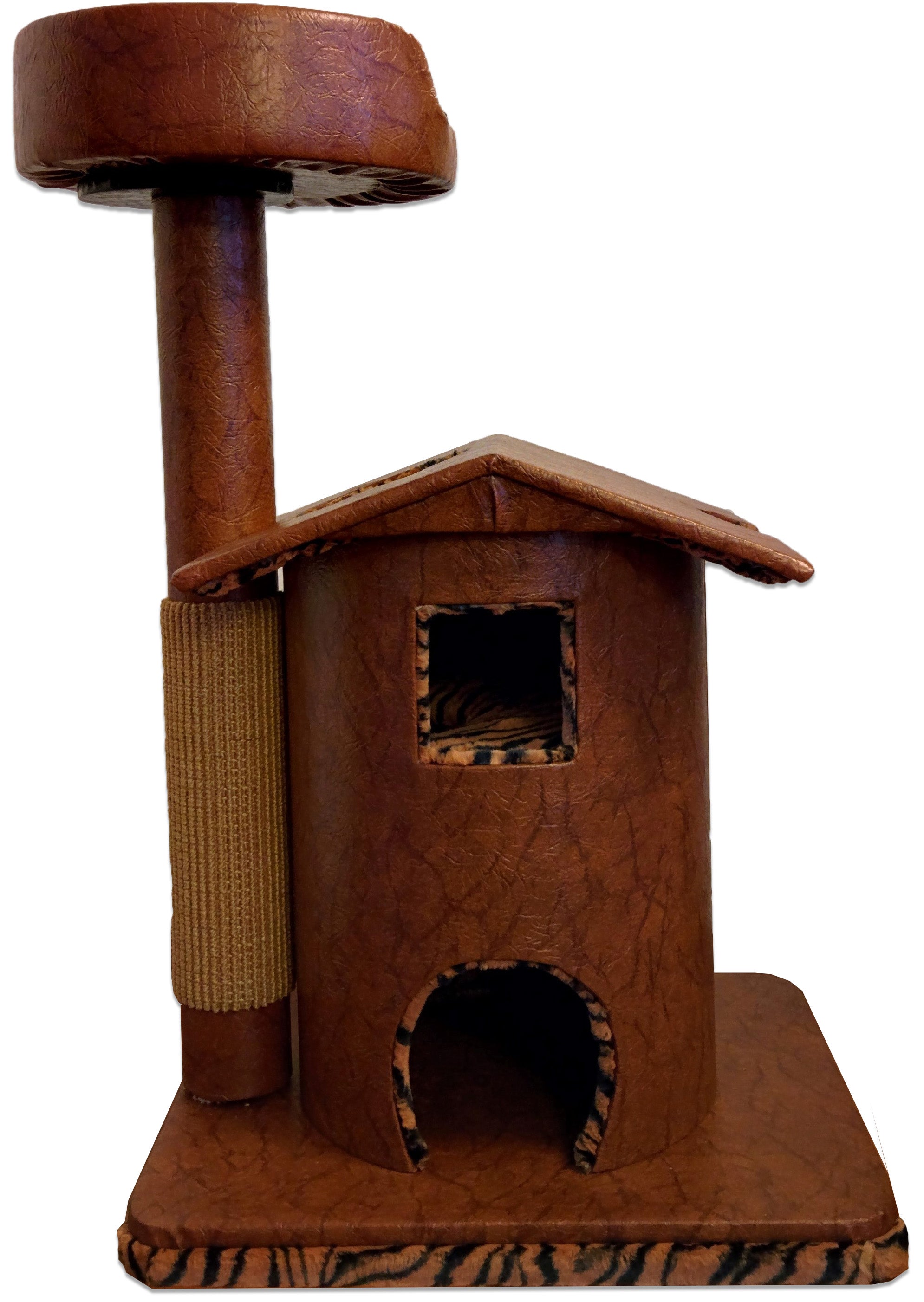 Queens Kastle Luxury Cat Tower with Cat Bed