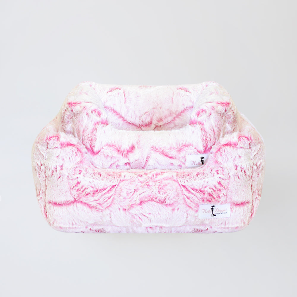 Hello Doggie Whisper Baby Pink Dog Bed