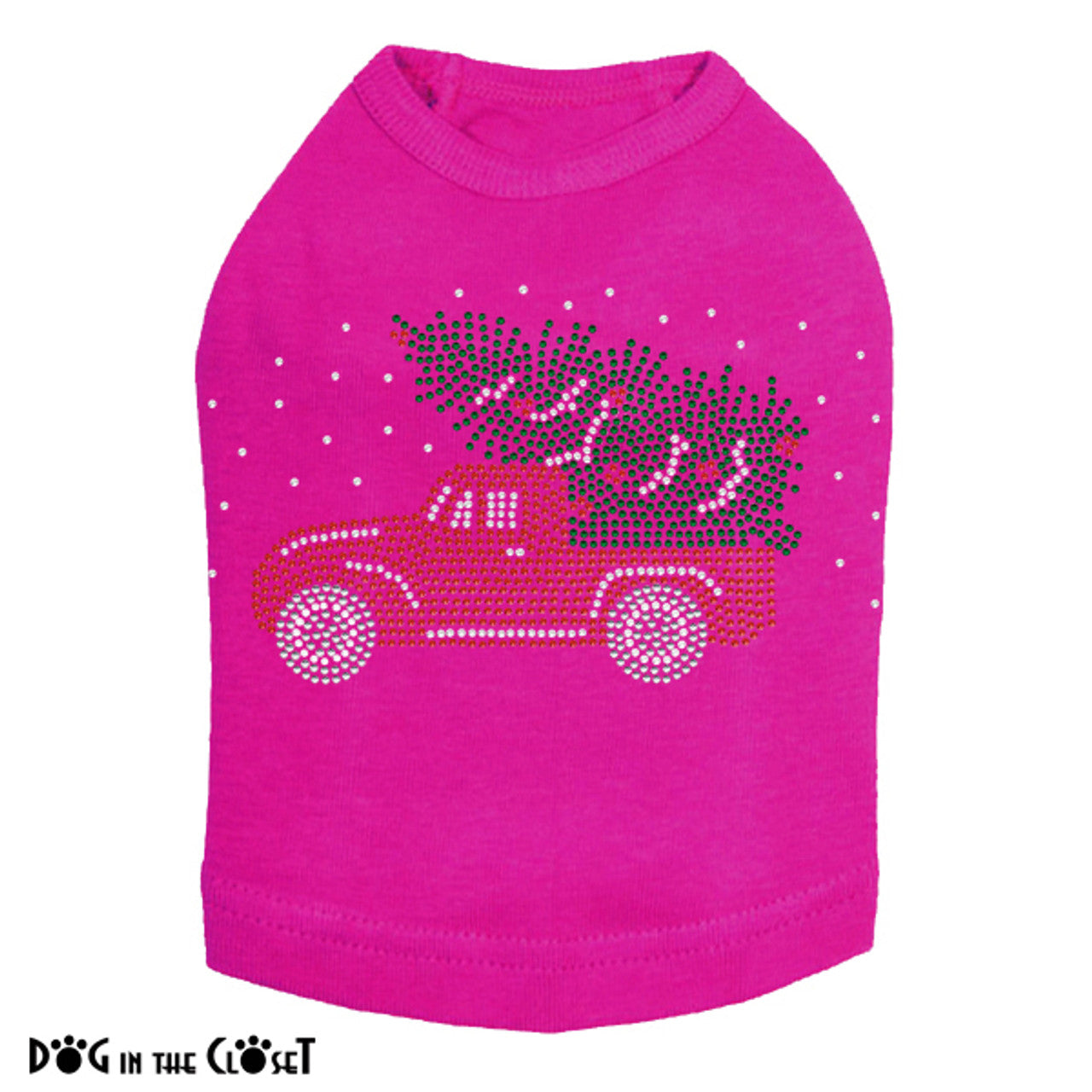 Christmas Truck (Small) - Dog Tank