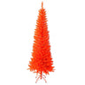 Kurt Adler 6 Prelit Halloween Orange Slim Tree
