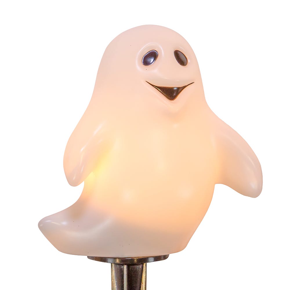 Kurt Adler 4-Piece Ghost Yard Stake Light Set