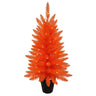 Kurt Adler 3 Foot Pre Lit Orange Potted Tree