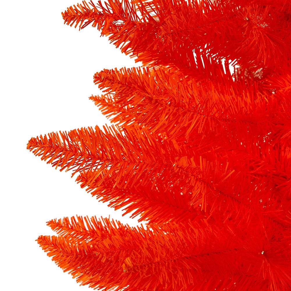 Kurt Adler 4.5 Foot Orange Potted Tree